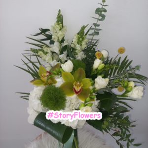 Buchet cu White Hydragea