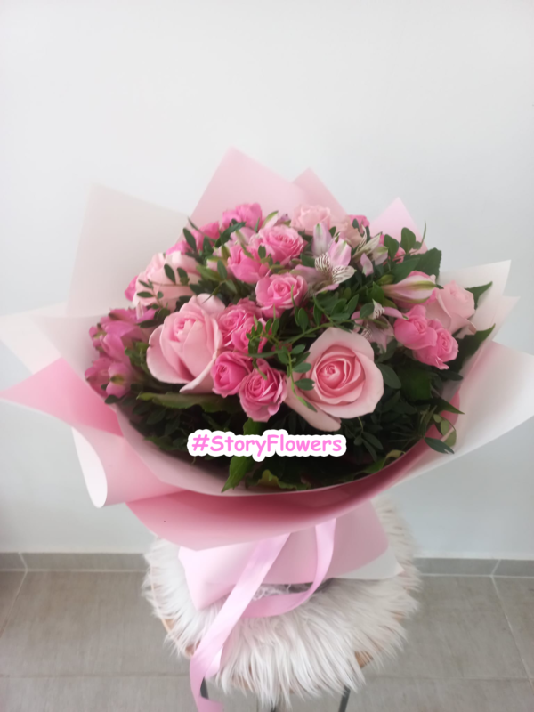 Buchet Full of Pink - imagine 4