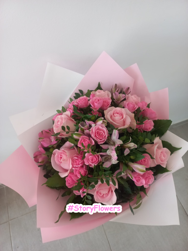 Buchet Full of Pink - imagine 2