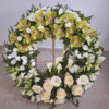 Coroană cu trandafiri,cale și cymbidium - imagine 2
