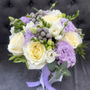 Buchet mireasa/nașa Silver Bloom